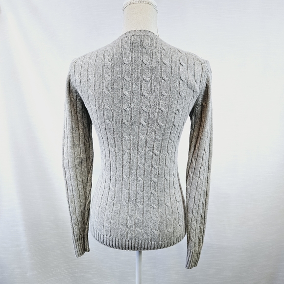 Vineyard Vines Plaited Cashmere Coral Lane Sweater X-small - Picture 10 of 12